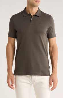 Calvin Klein Liquid Touch Interlock Cotton Polo