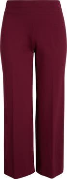 Anne Klein High Waist Wide Leg Pants