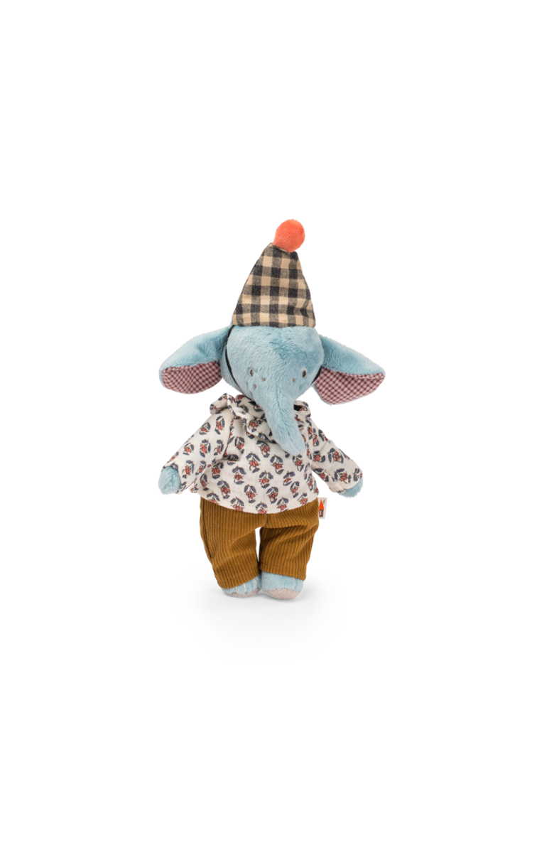 Moulin Roty Pablo the Elephant , The Minouchkas, Alternate, color, Blue