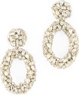 Deepa Gurnani Dinorah Crystal Drop Earrings