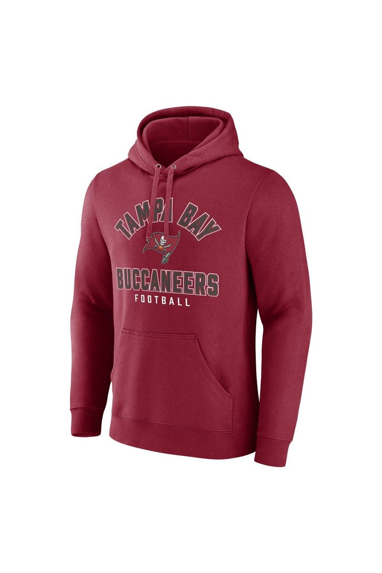 Men's Fanatics Branded  Red Tampa Bay Buccaneers Between the Pylons Pullover Hoodie, Alternate, color, Red