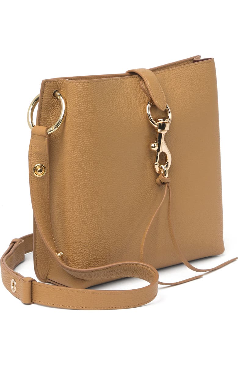 Rebecca Minkoff Megan Small Leather Feed Bag, Alternate, color,