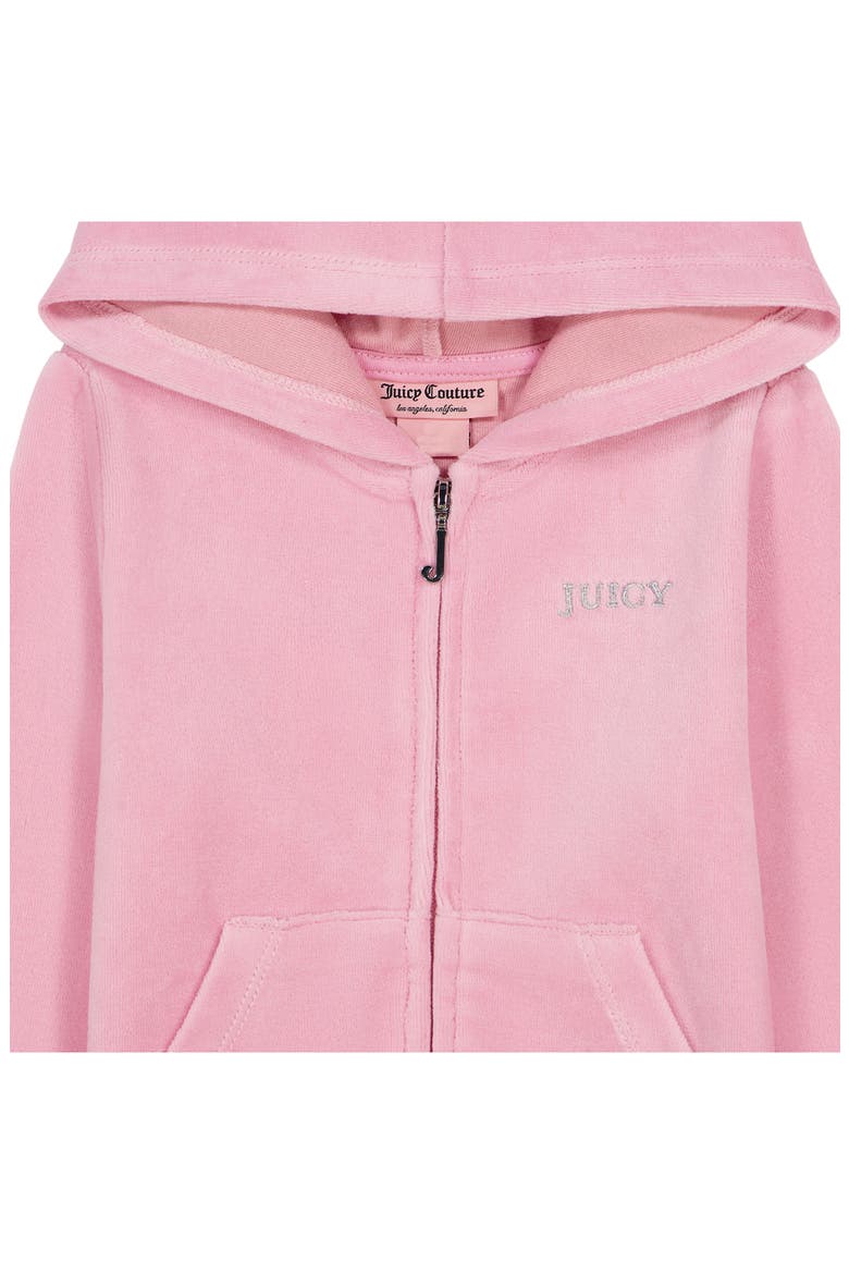 Kids' Velour Zip-Up Hoodie & Sweatpants Set, Alternate, color, PREPACK ASSORTED