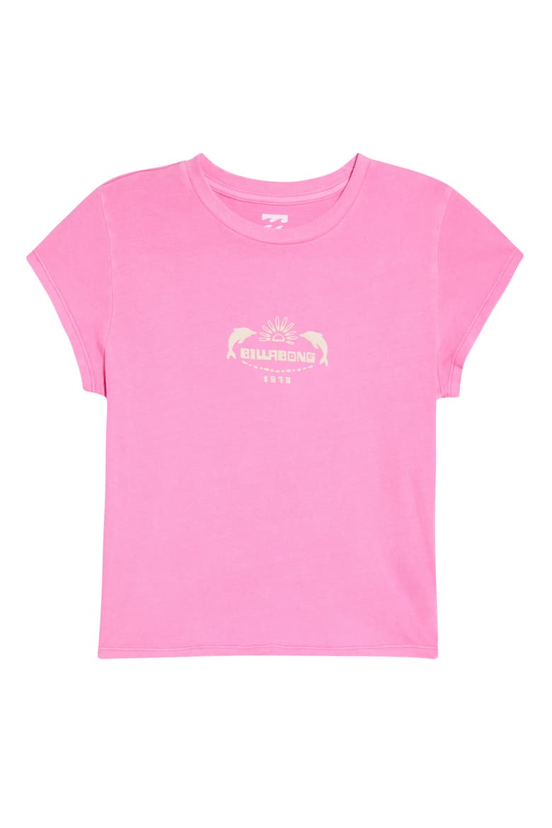 Getting There Soon Crop Graphic T-Shirt, Alternate, color, GUAVA