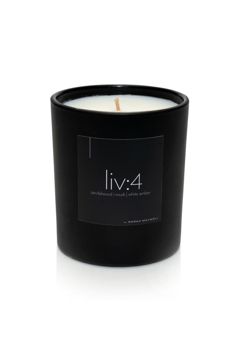 liv4 Candle & The Trim Pairing, Alternate, color, Black