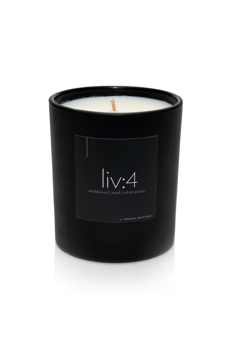 Sarah Maxwell Beauty liv4 Scented Candle, Main, color, 