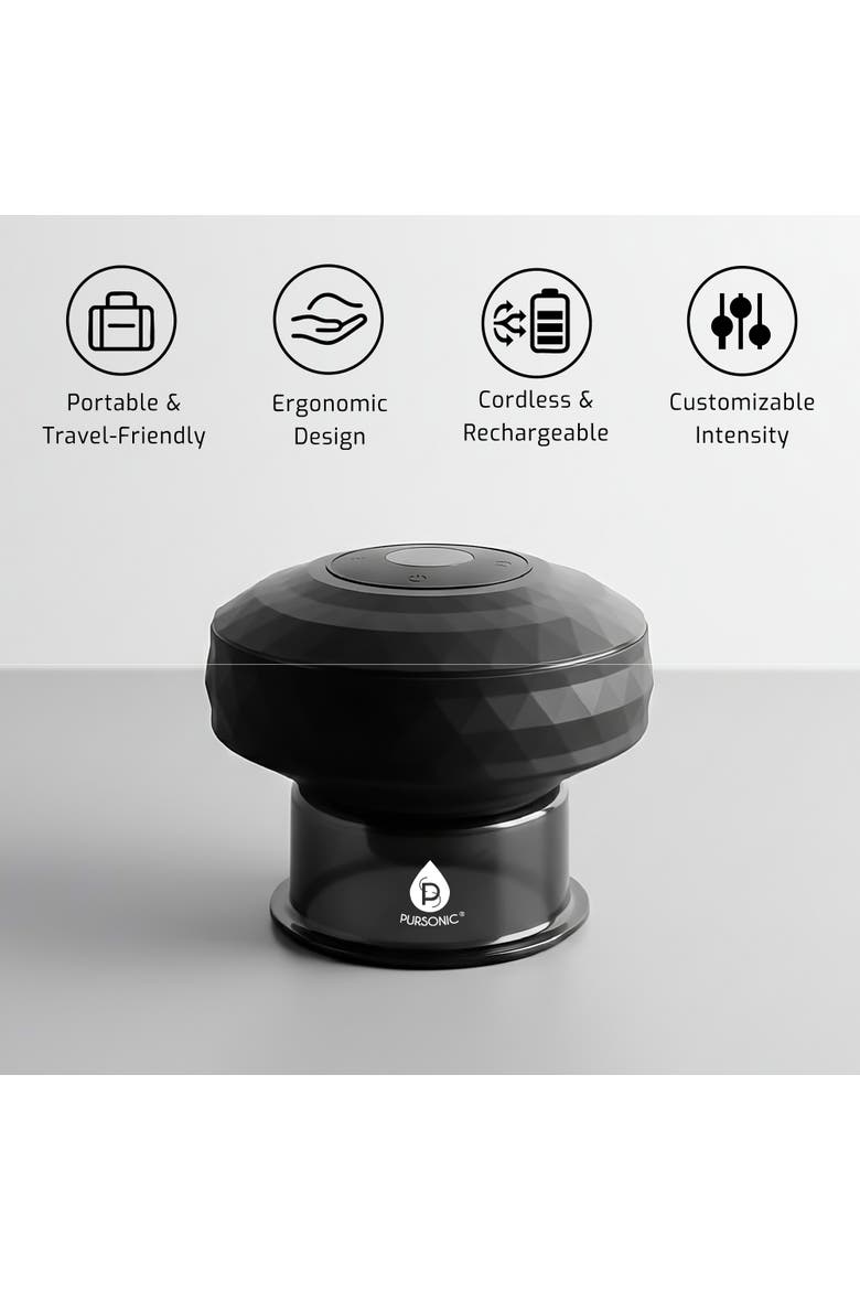 Cupping Therapy Device, Alternate, color, Black