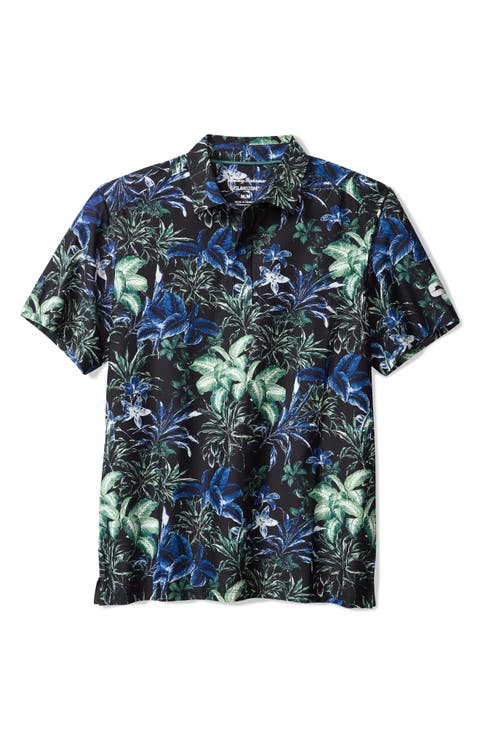 Pebble Coast Canopy Floral IslandZone® Polo (Big & Tall)