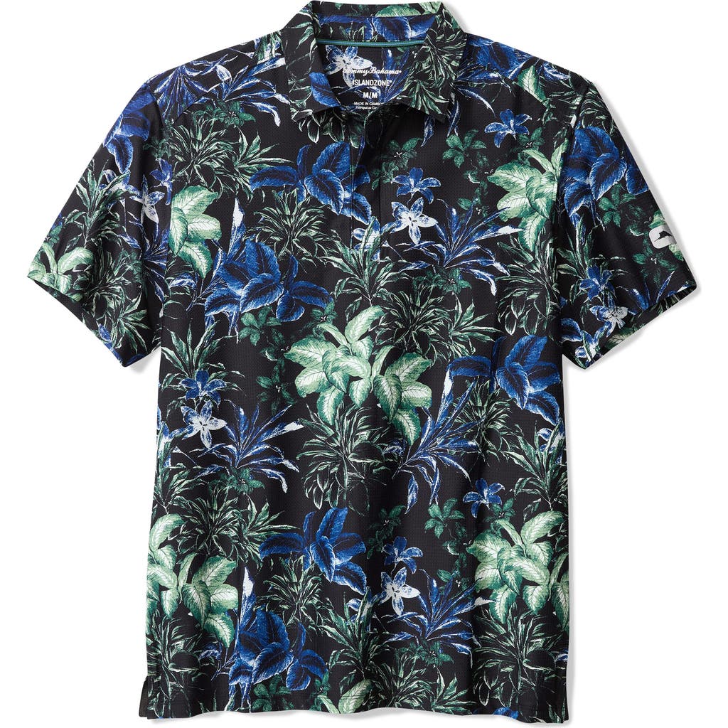Tommy Bahama Pebble Coast Canopy Floral Islandzone® Polo In Blue