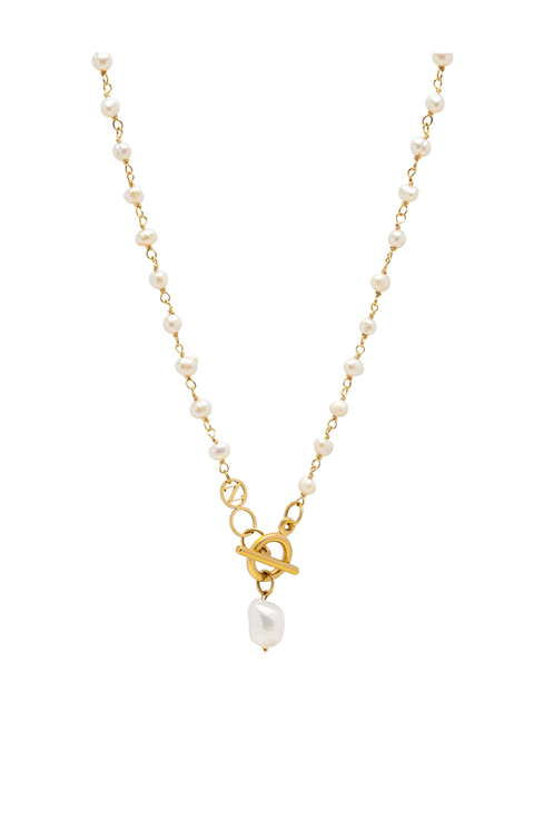 Pearl Wrap Necklace