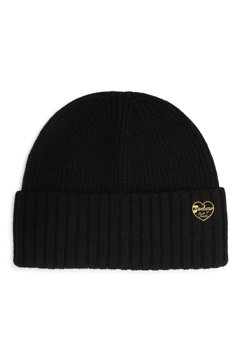 Annette Wool & Cashmere Beanie, Main, color, BLACK