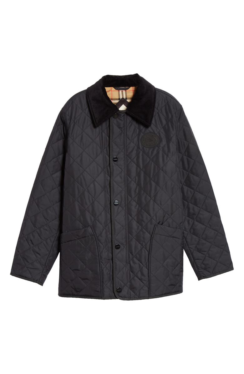 Burberry Cotswold Quilted Jacket, Alternate, color, 