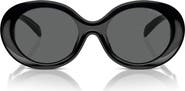 Emporio Armani 53mm Oval Sunglasses