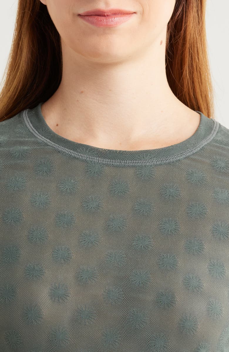 UGG<sup>®</sup> Taliah Mesh Long Sleeve Lounge T-Shirt, Alternate, color, 