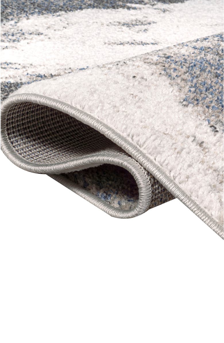 JONATHAN Y Petalo Abstract Two-Tone Modern Area Rug, Alternate, color, Gray/Cream