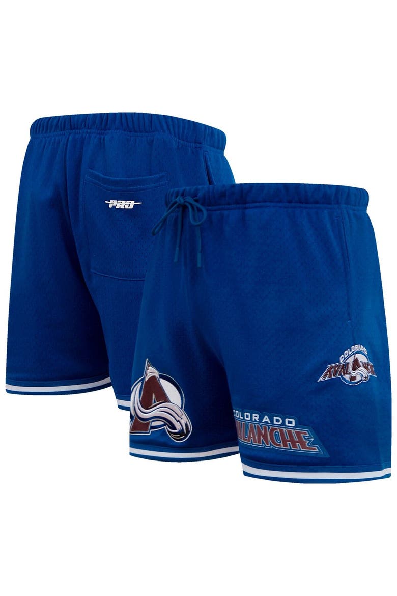 Men's Pro Standard Blue Colorado Avalanche Classic Mesh Shorts, Main, color, Blue