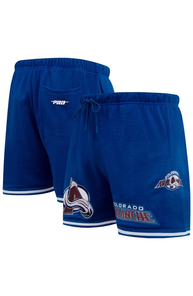 PRO STANDARD Men's Pro Standard Blue Colorado Avalanche Classic Mesh Shorts, Main, color, Blue