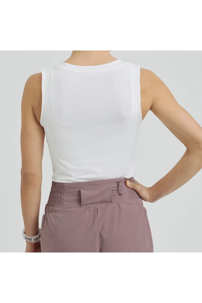 Super Soft Fitted Tank Top, Alternate, color, Salt