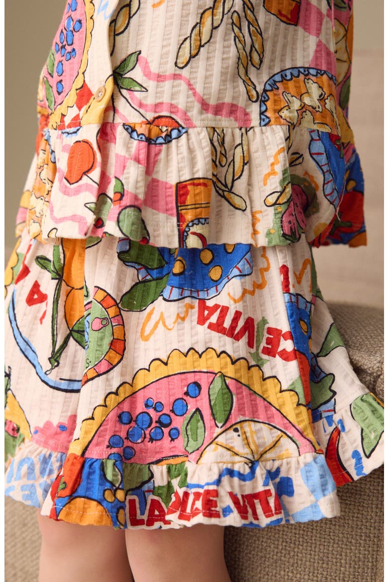 Kids' Rib Top & Shorts Set, Alternate, color, MULTI