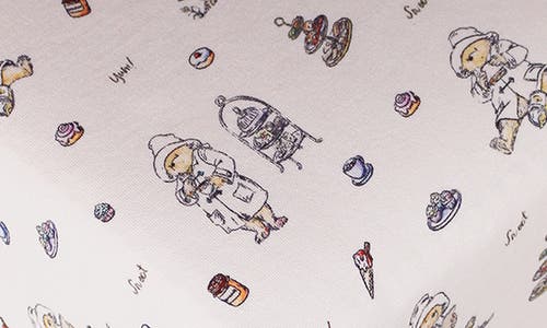 L'ovedbaby Organic Cotton Crib Sheet In Sweet Paddington