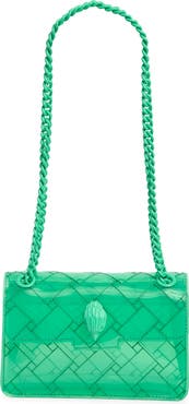 Kurt Geiger London Mini Kensington Drench Vinyl Convertible Crossbody Bag
