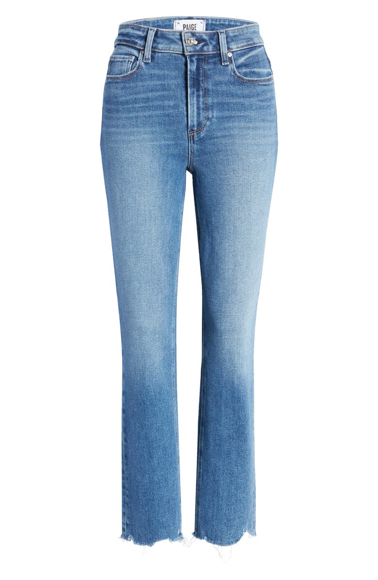 PAIGE Cindy High Waist Straight Leg Jeans, Alternate, color, 