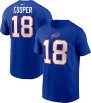 Nike Men's Nike Amari Cooper Royal Buffalo Bills Name & Number T-Shirt
