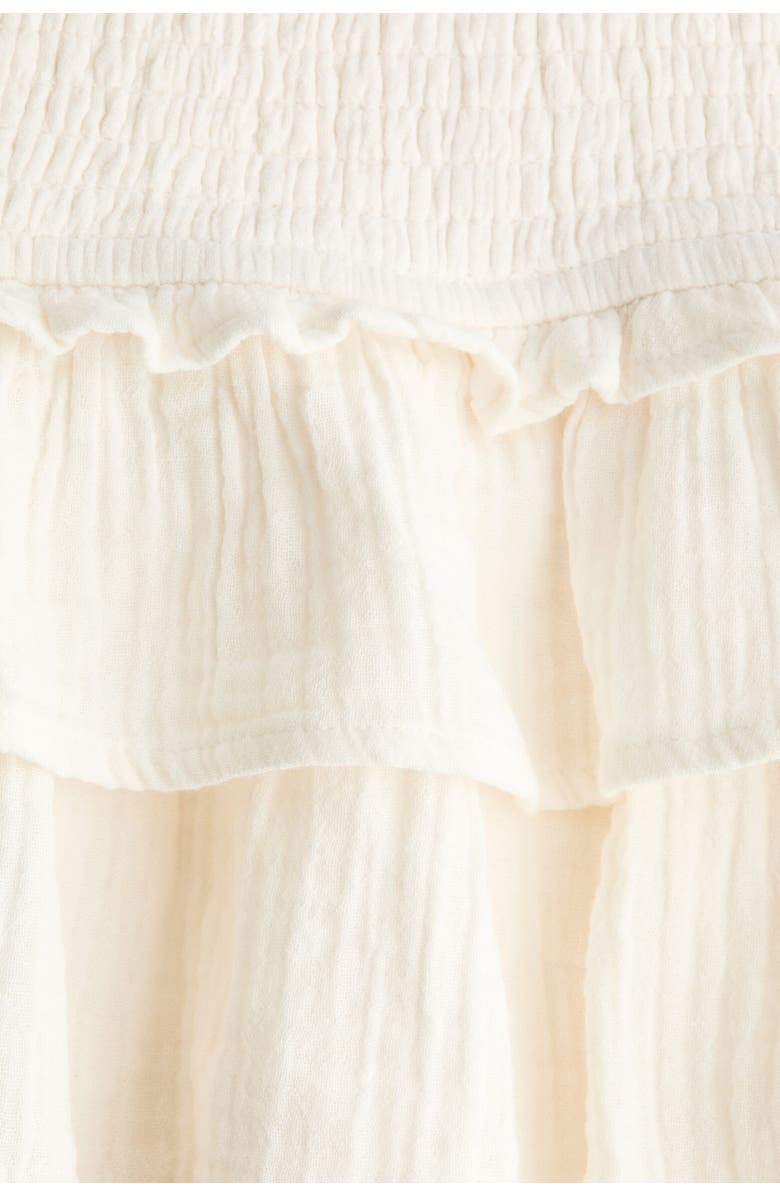 H&M Tiered Viscose Mini Skort, Alternate, color, 