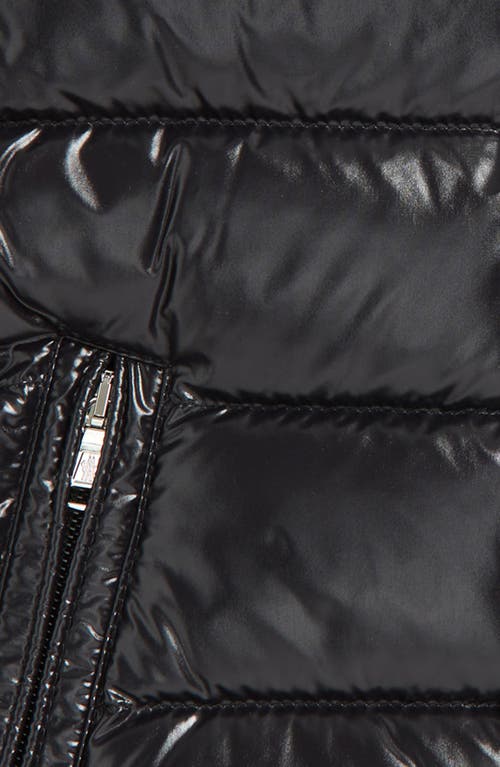 Moncler Kids' Tib Quilted Down Puffer Vest In Black/black