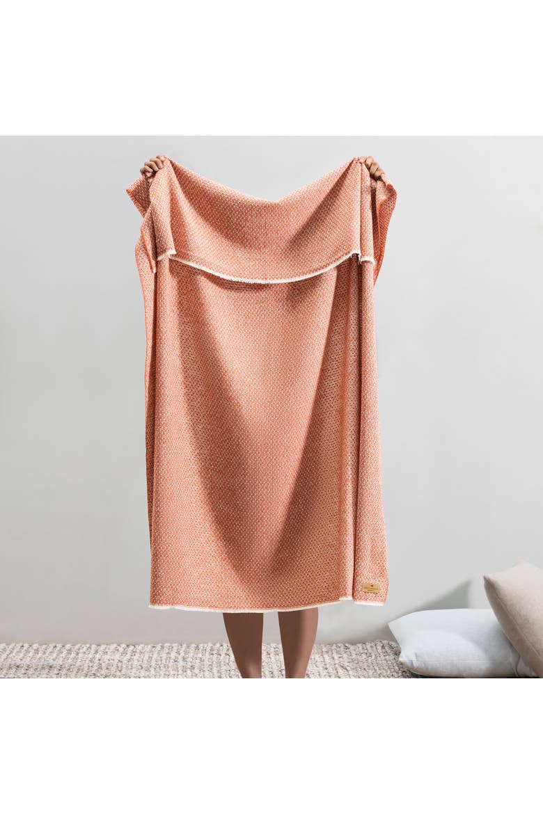 Hudson Valley Throw, Alternate, color, Spicy Orange