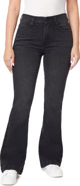 Kensie High Rise Flared Jeans
