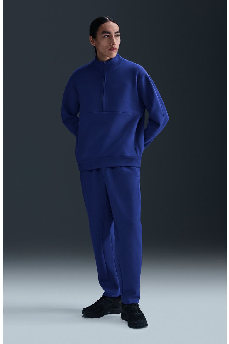 24.7 ImpossiblySoft Dri-FIT Half Zip Top, Alternate, color, DEEP ROYAL BLUE/ BLUE VOID