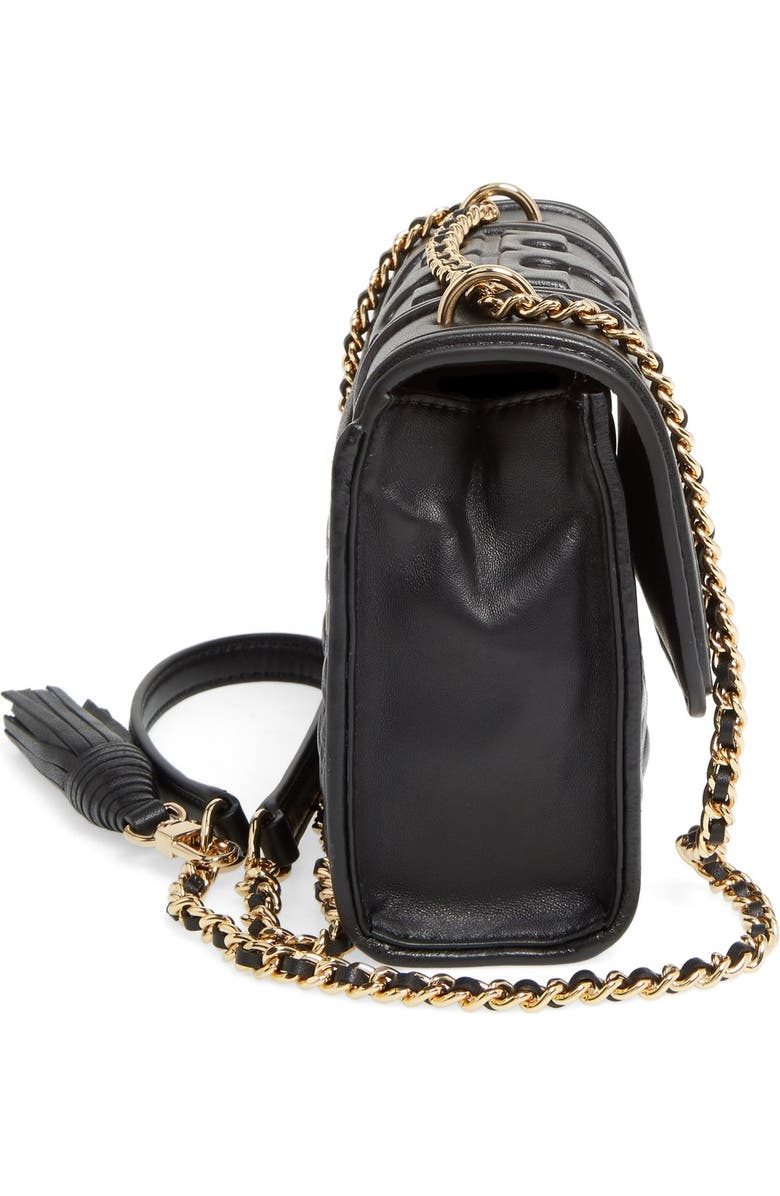 Tory Burch 'Small Fleming' Quilted Leather Shoulder Bag, Alternate, color,