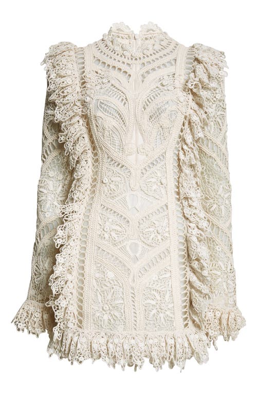Zimmermann Illuminate Cornelli Mini Dress