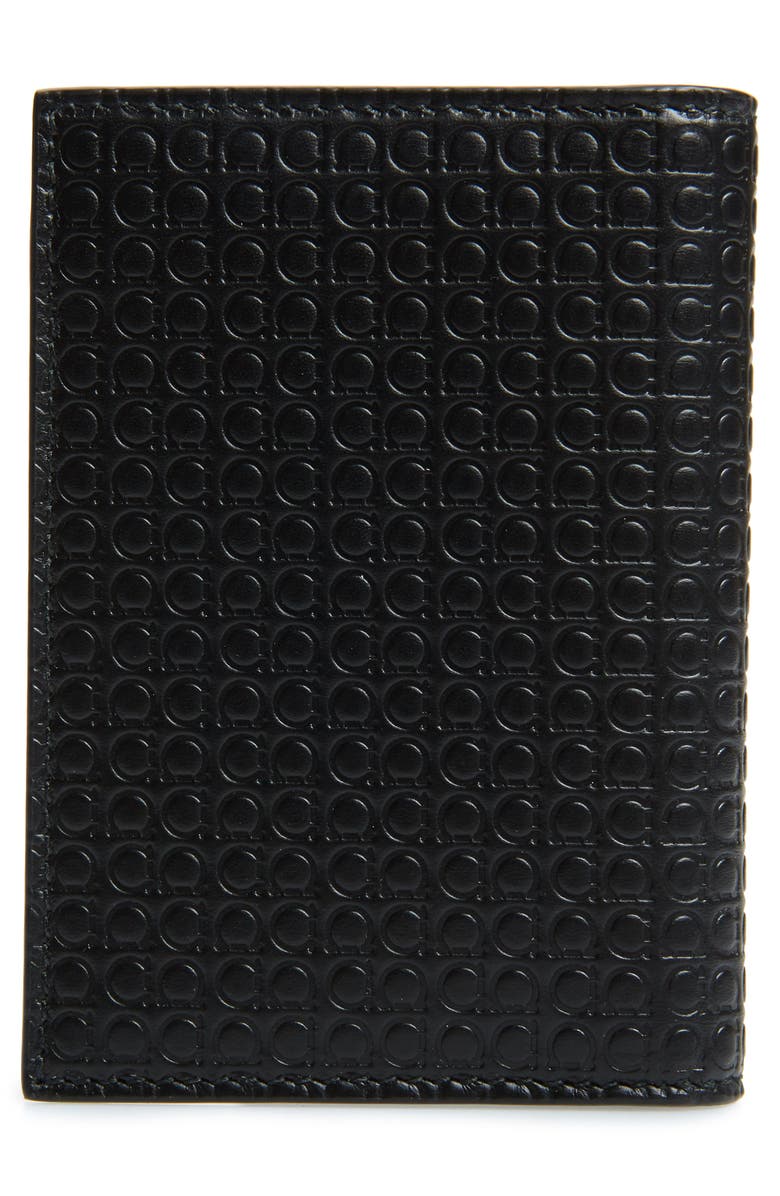 FERRAGAMO Salvatore Ferragamo Gancini Leather Card Case, Alternate, color,