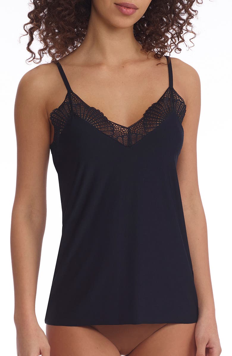 Commando Butter Lace Trim Camisole, Main, color, 