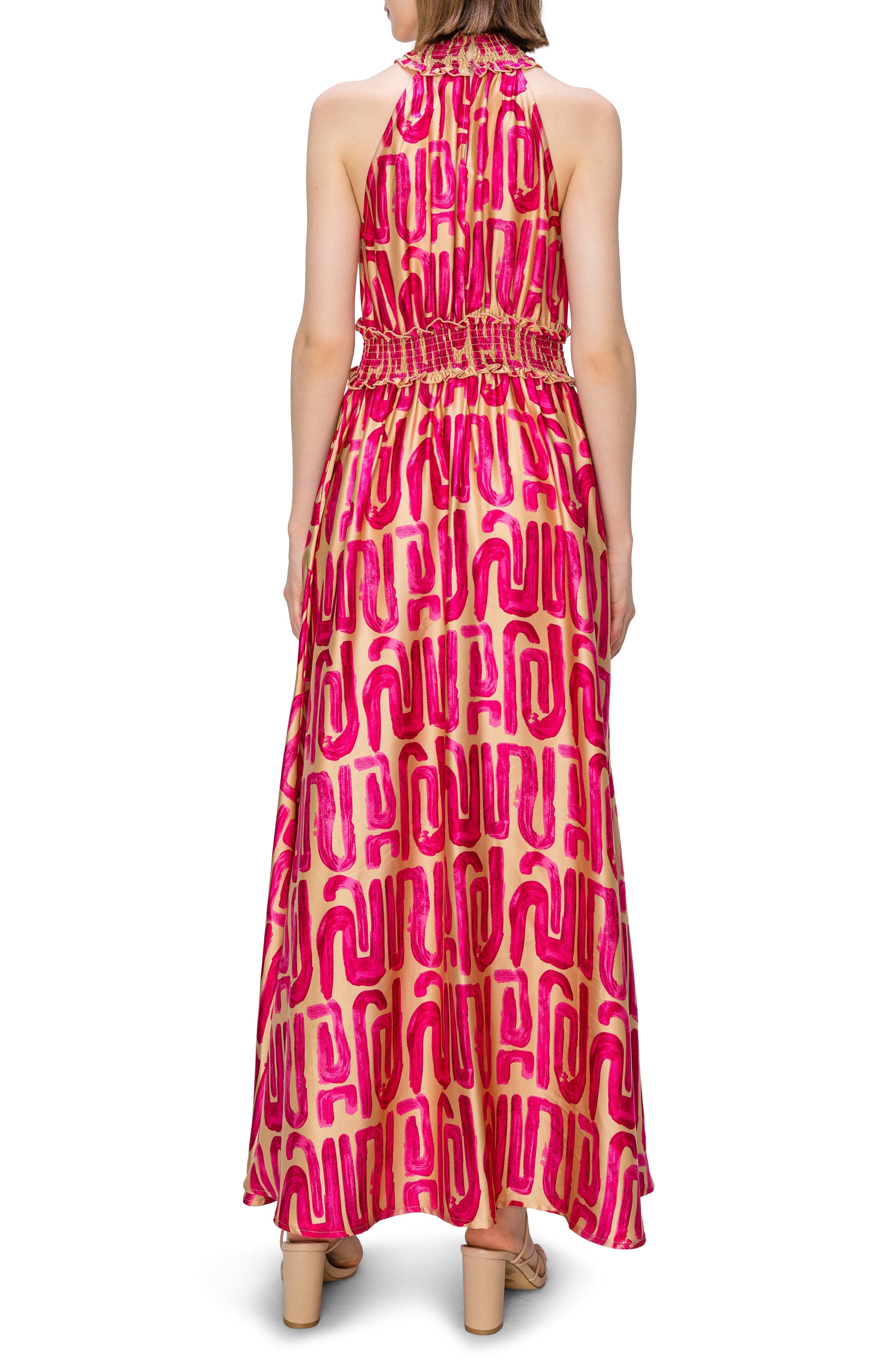 Mock Neck Maxi Dress - image 2