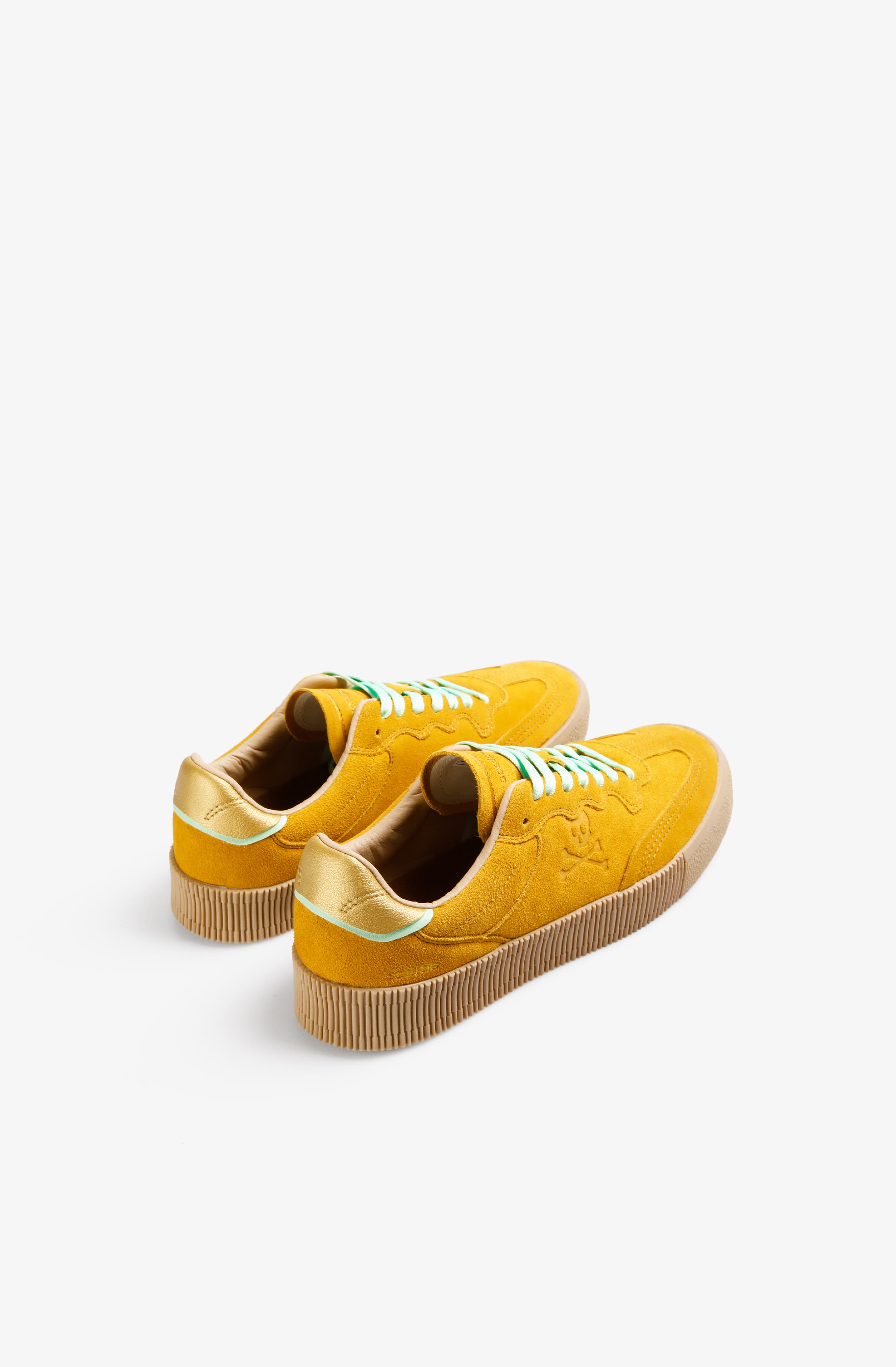 Scalpers Gale Sneakers Woman, Alternate, color, Mustard