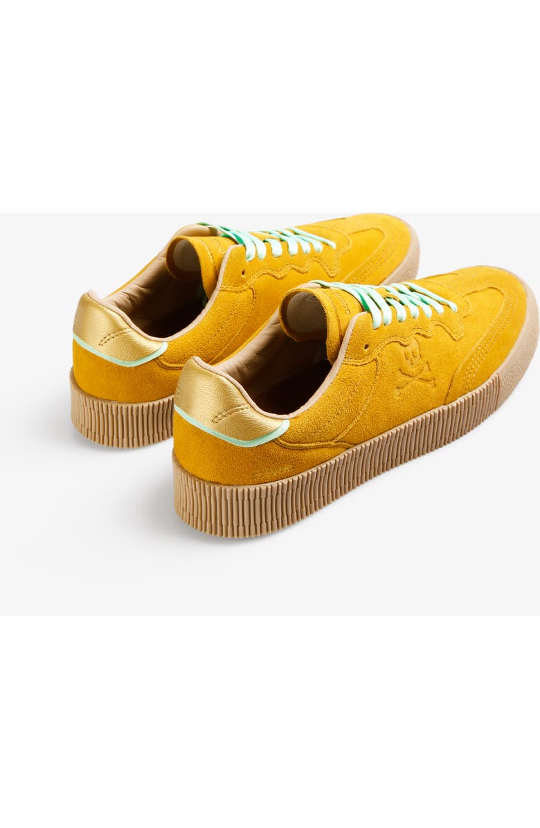 Scalpers Gale Sneakers Woman, Alternate, color, Mustard