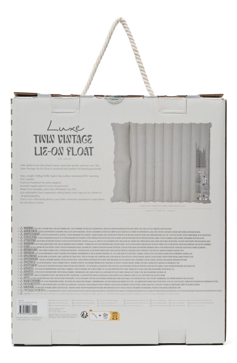 Sunnylife Luxe Twin Lie-On Pool Float, Alternate, color,