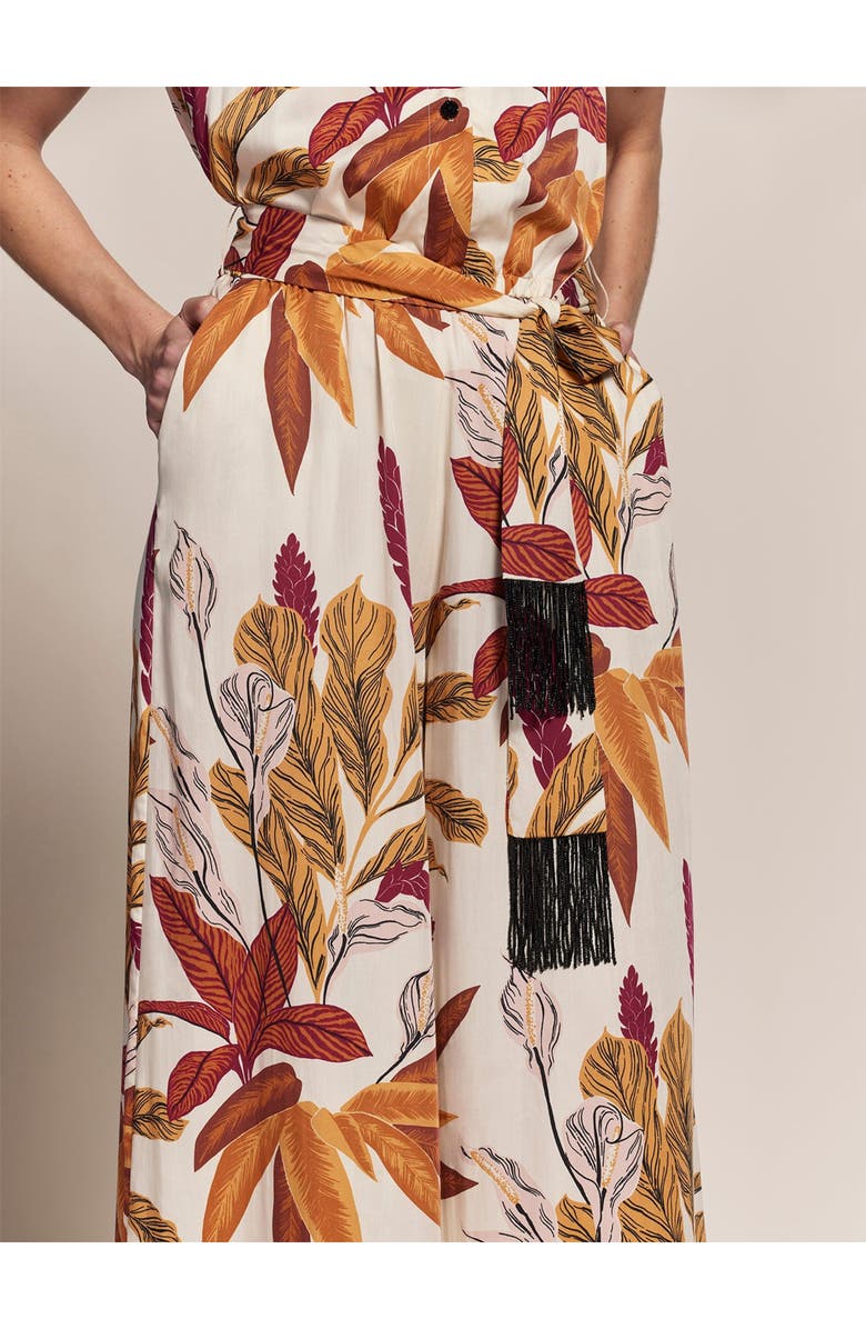 Tori Richard Something About Lily Karina Jumpsuit, Alternate, color, Shell