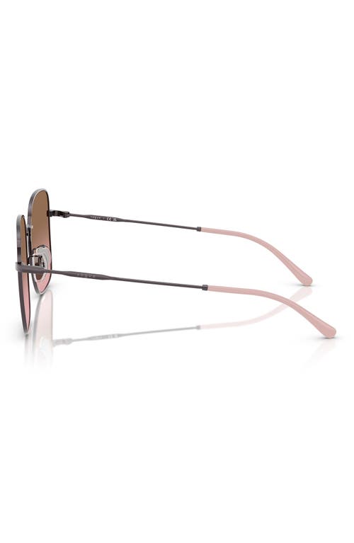 Vogue 57mm Gradient Square Sunglasses In Pink