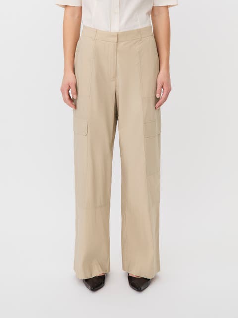 MaPlythora Wide Leg Cargo Trousers