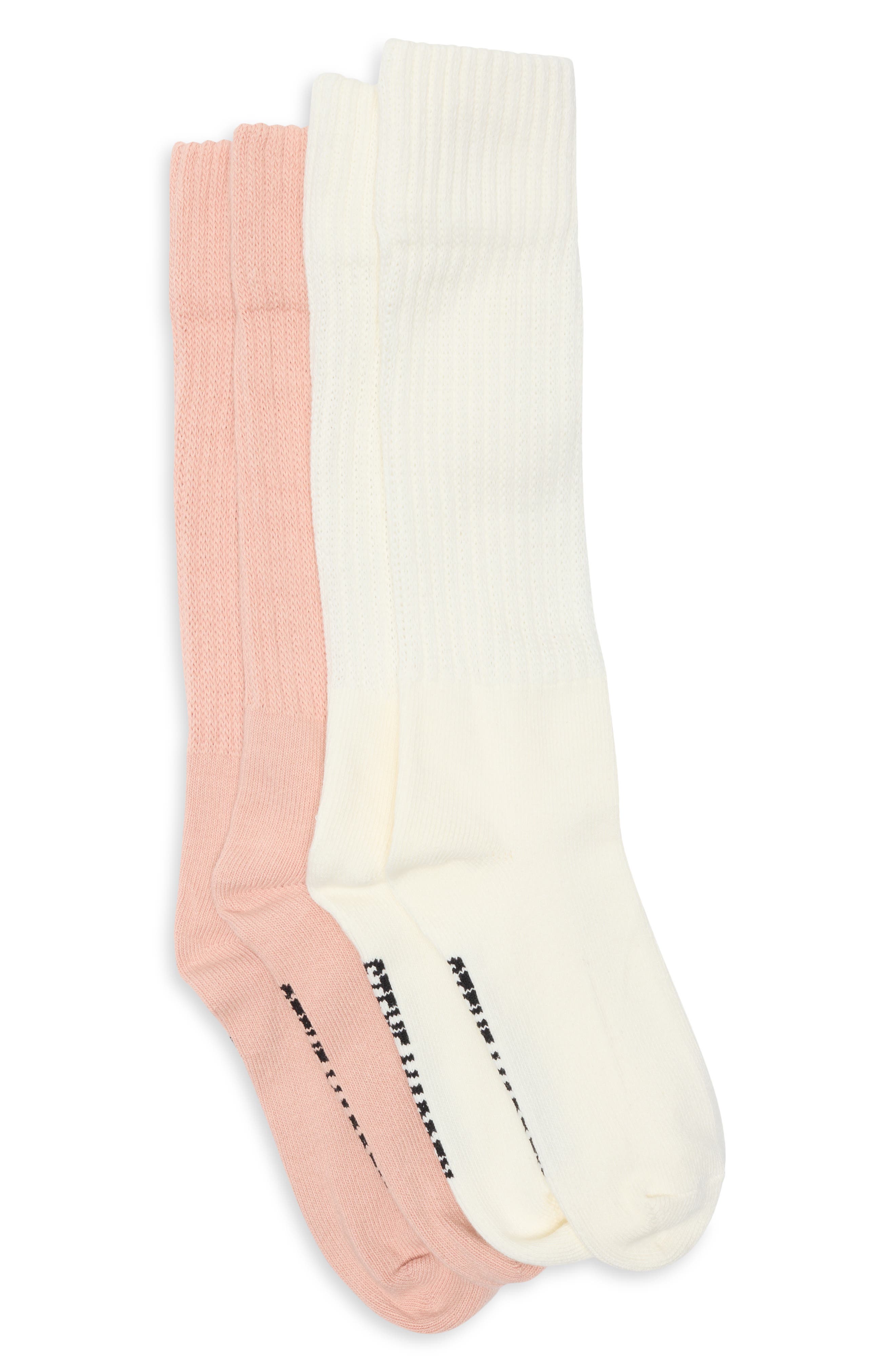 Steve Madden 2-Pack Rib Slouch Socks