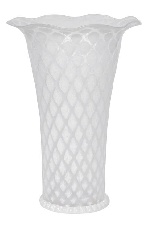 Trellis Glass Vase