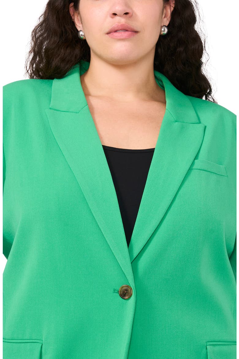 Oversize One-Button Blazer, Alternate, color, VIVID GREEN