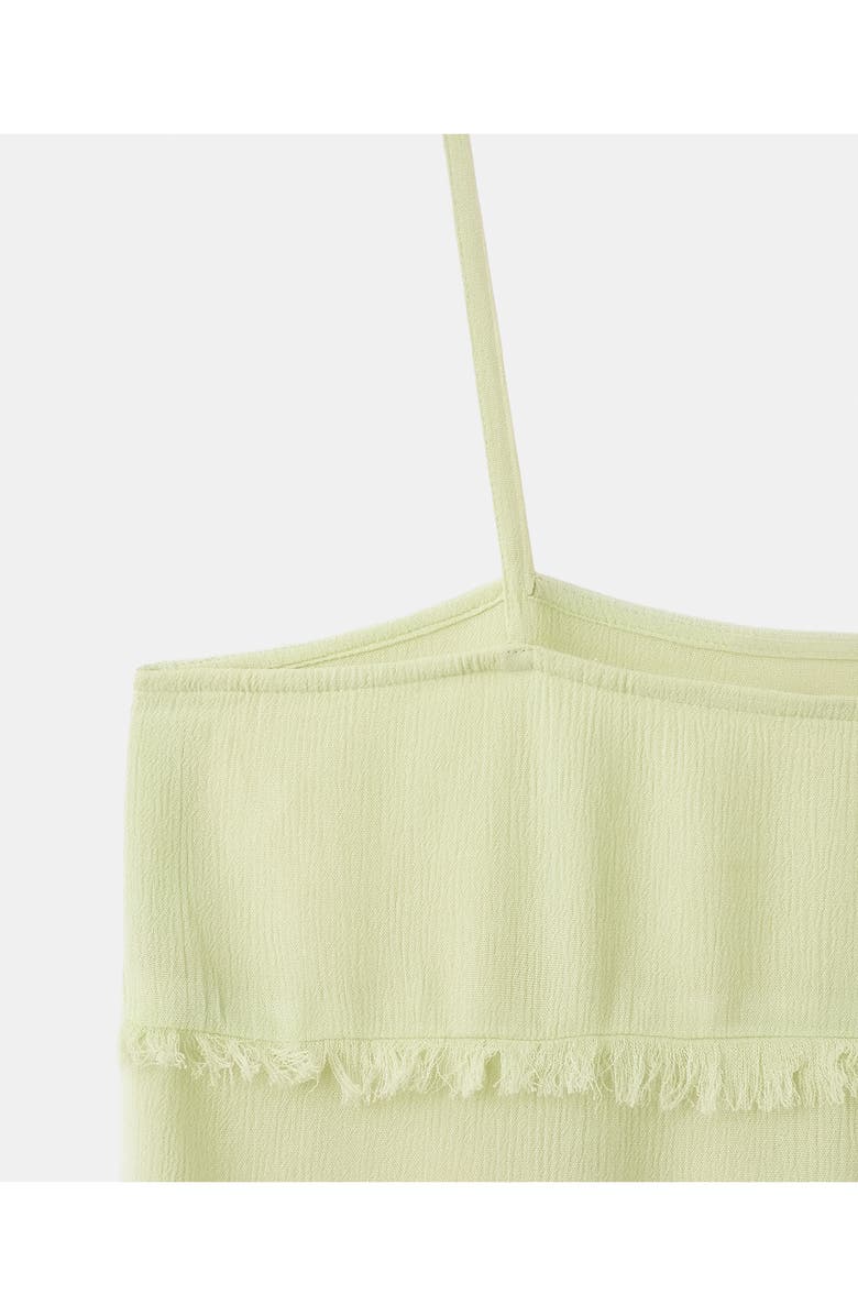 MANGO TEEN Frayed Trim Tank Top, Alternate, color,