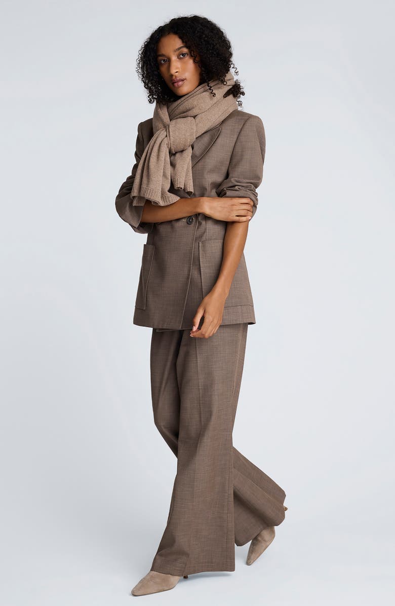 Kenneth Cole Flare Pants, Alternate, color, Camilla Brown