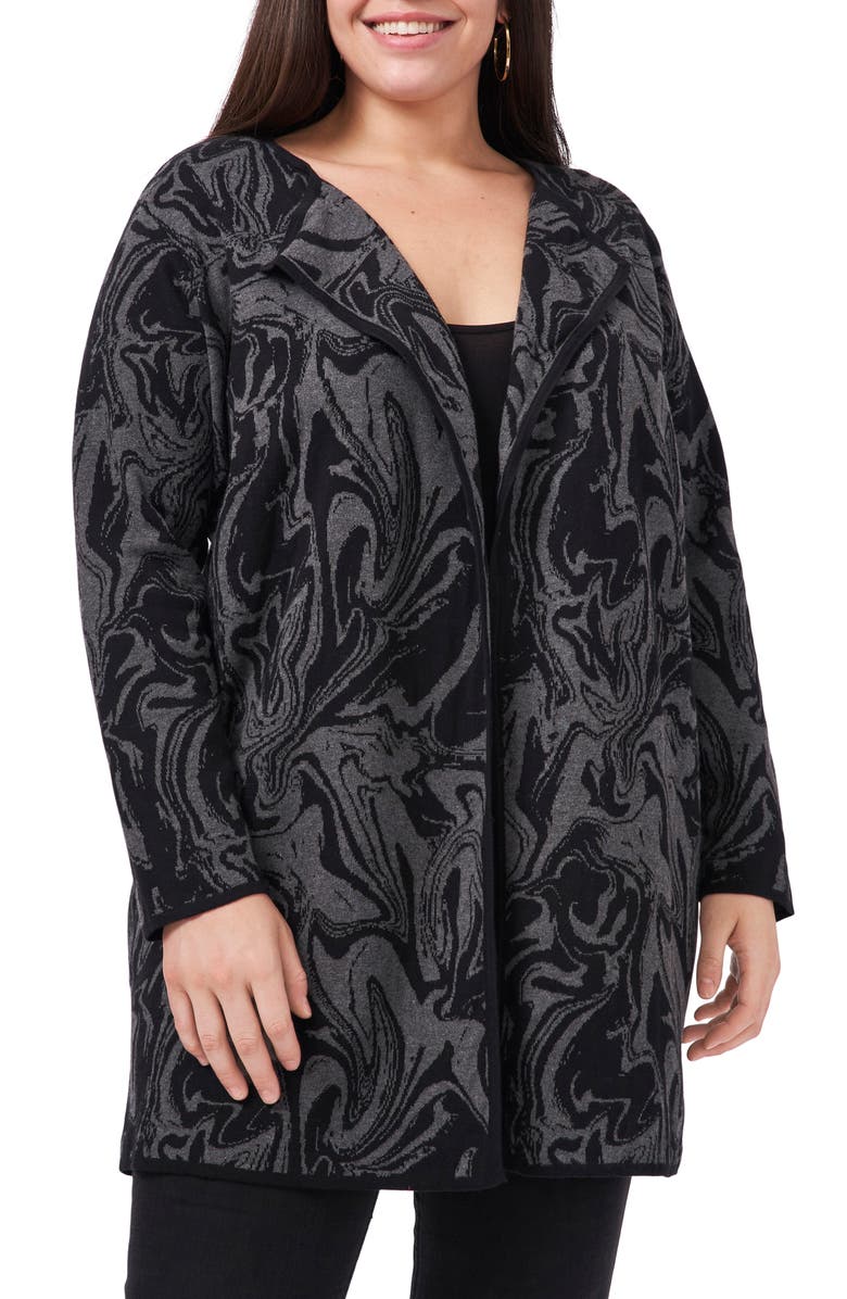 Vince Camuto Open Front Knit Jacket, Main, color,