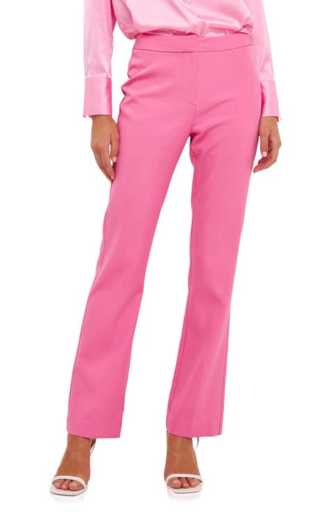 Flat Front Trousers